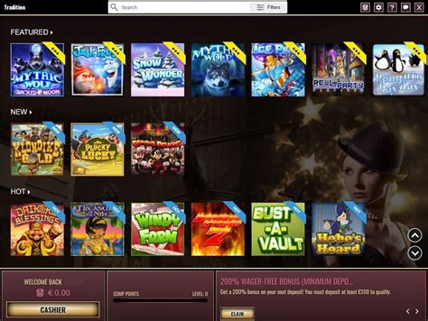 tradition casino online